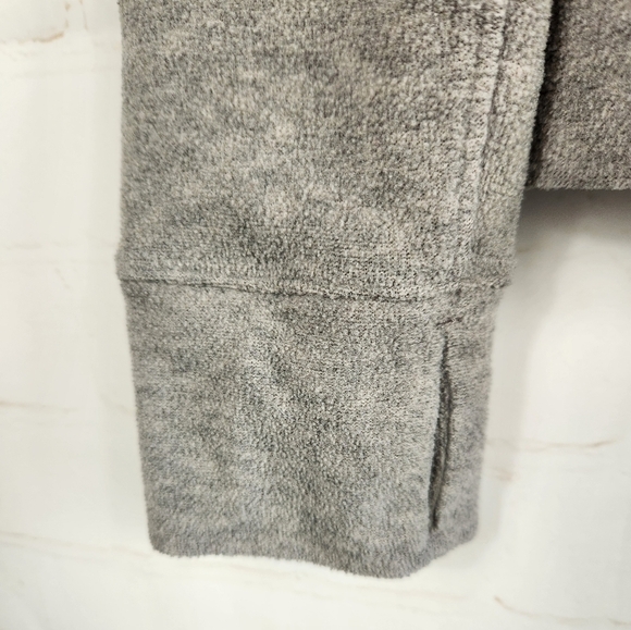 Lululemon Go Forward Cowl Neck Fleece Pullover Sweater Heathered Light Grey 6 - Picture 6 of 12